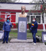 Возложение цветов к памятнику Герою Советского Союза А.С. Личинко