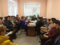 Рабочее совещание с социальными работниками